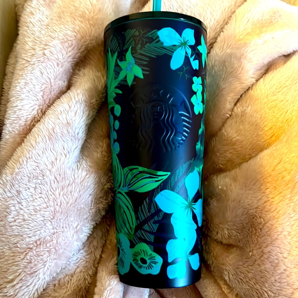 Starbucks steel tumbler soft touch